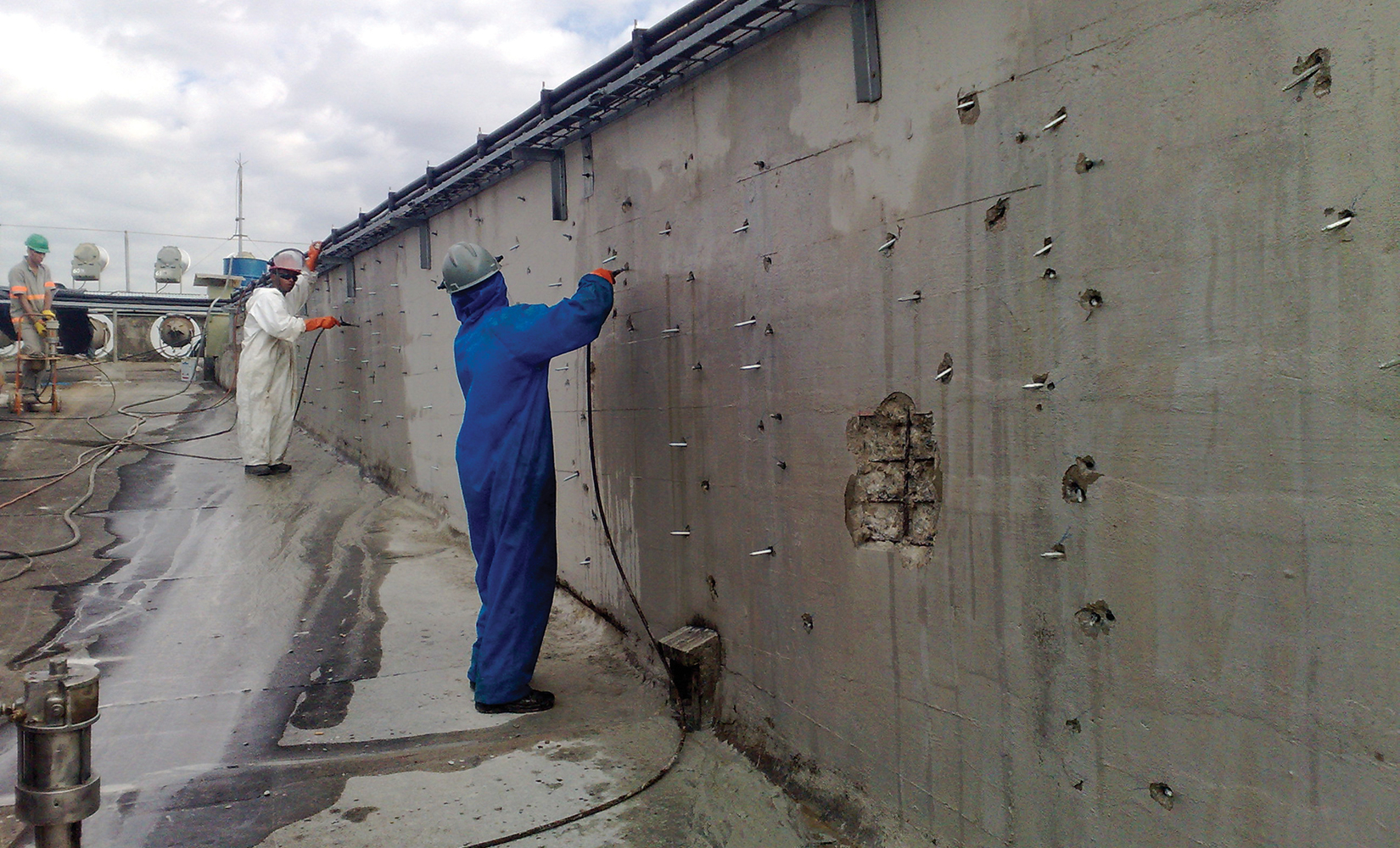 injeção de poliuretano