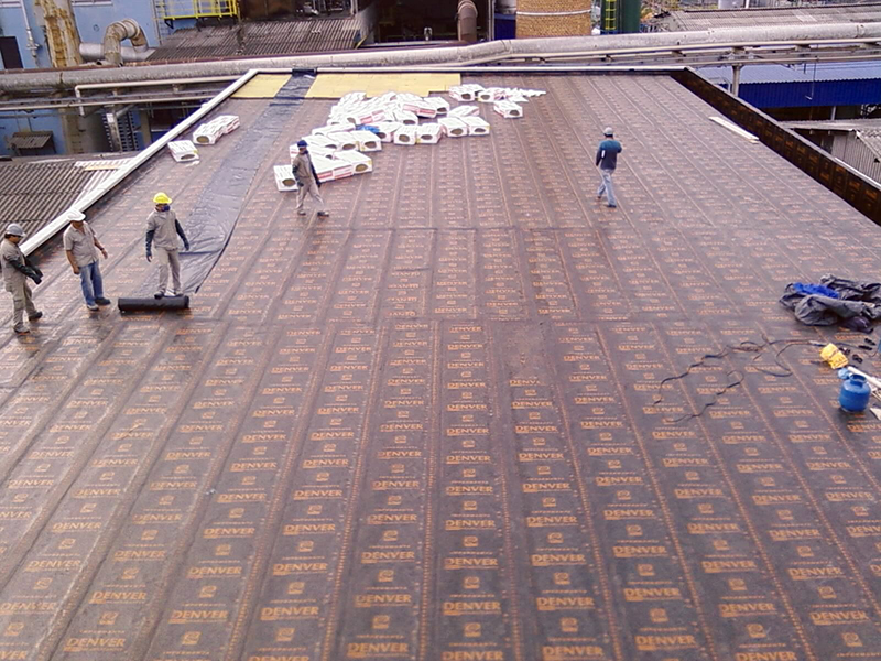 impermeabilização e isolamento acústico